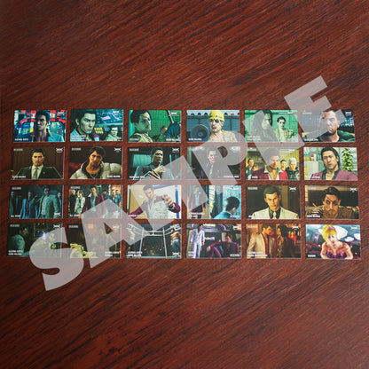 Yakuza Kamurocho scene card collection overview 2