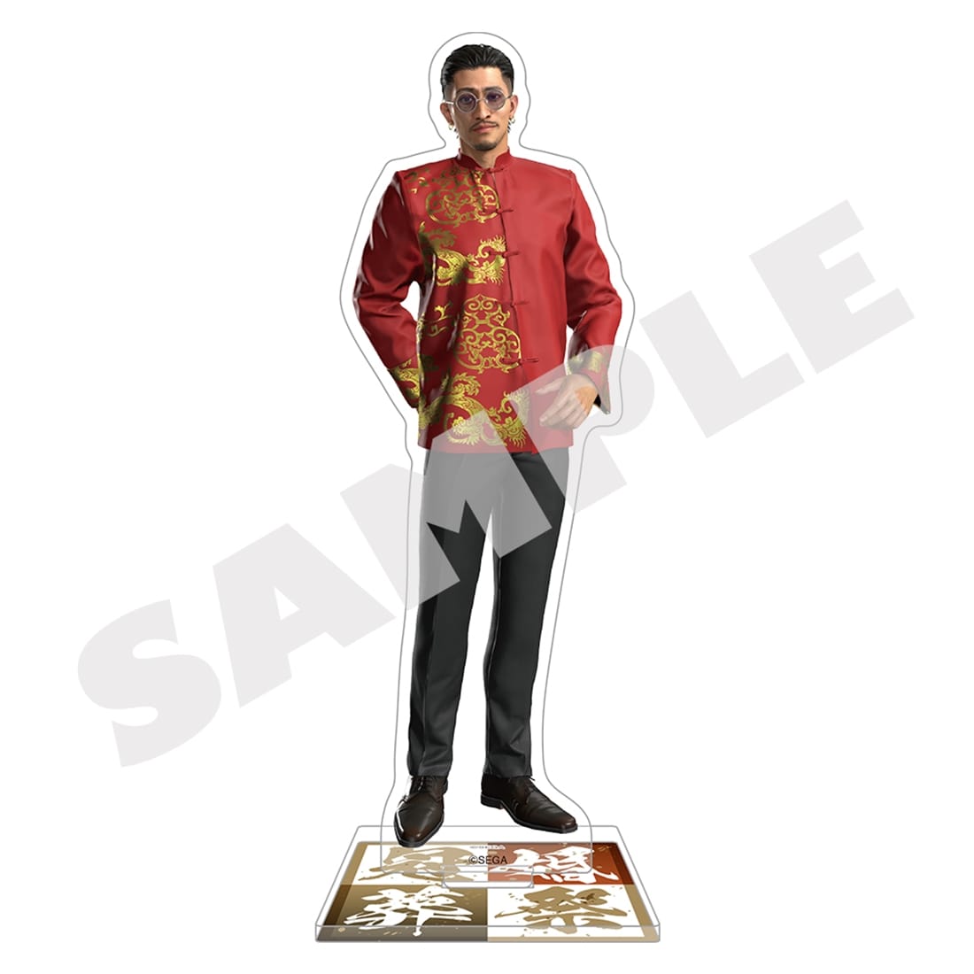 Yakuza: Like a Dragon - Kankonsosai Exhibition Acrylic Stands — Tianyou Zhao — Wedding Ver.