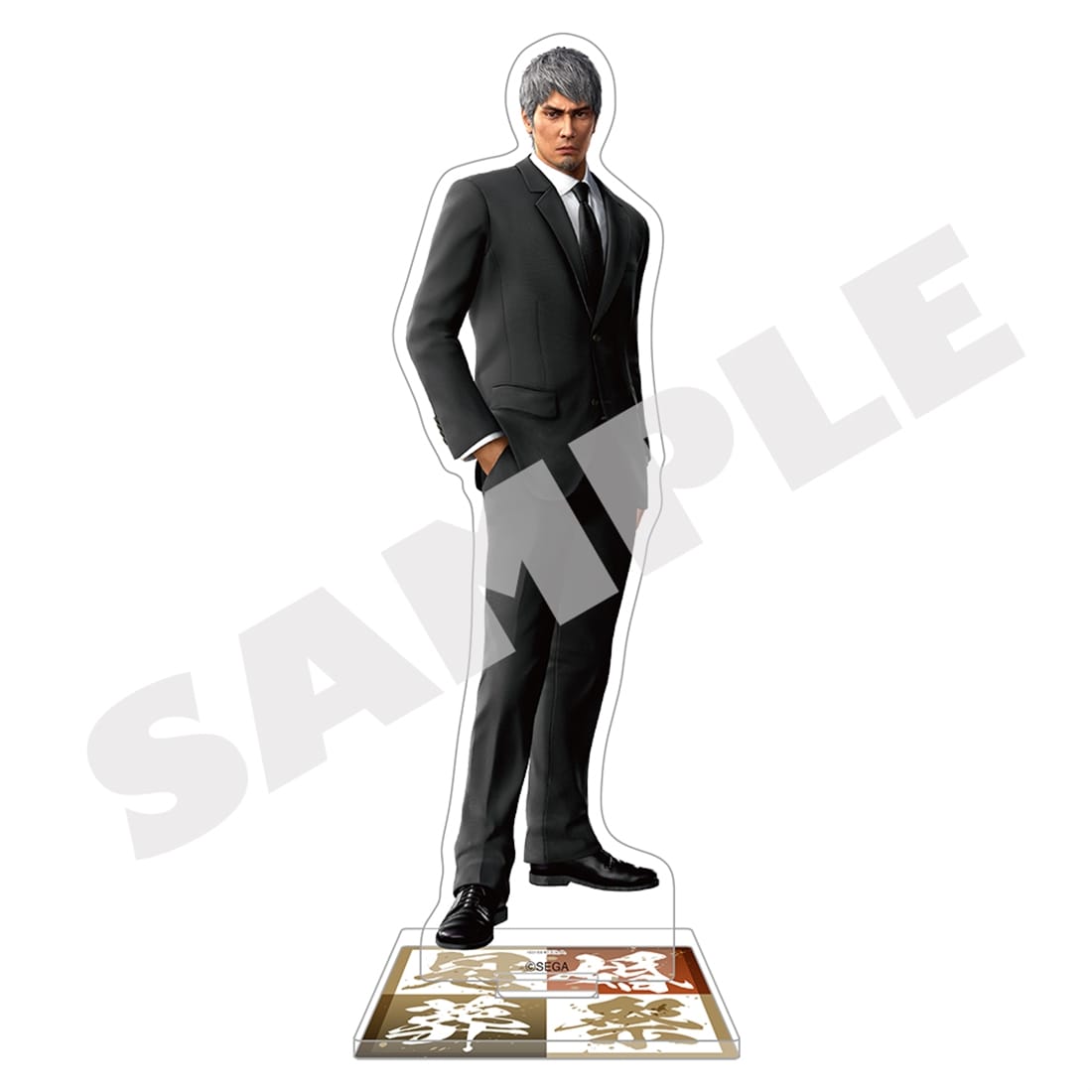 Yakuza: Like a Dragon - Kankonsosai Exhibition Acrylic Stands — Kiryu Kazuma — Funeral Ver.