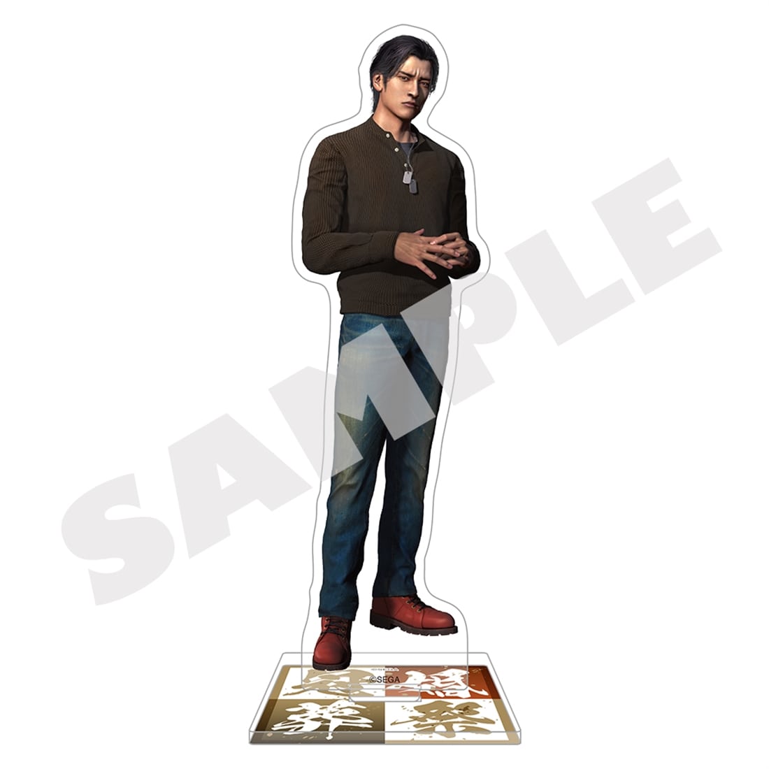 Yakuza: Like a Dragon - Kankonsosai Exhibition Acrylic Stands — Yoshitaka Mine — Ceremony Ver.