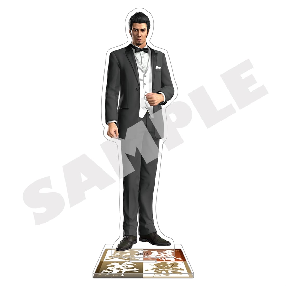 Yakuza: Like a Dragon - Kankonsosai Exhibition Acrylic Stands — Kiryu Kazuma — Wedding Ver.