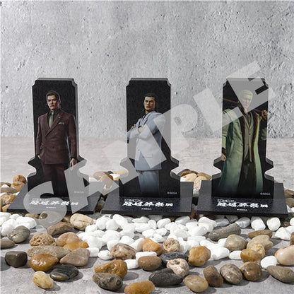 Yakuza: Like a Dragon - Kankonsosai Exhibition Gravestone Acrylic Stands — Set of 3 listed designs