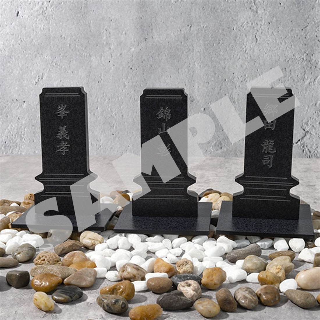 Yakuza: Like a Dragon - Kankonsosai Exhibition Gravestone Acrylic Stands — official detail