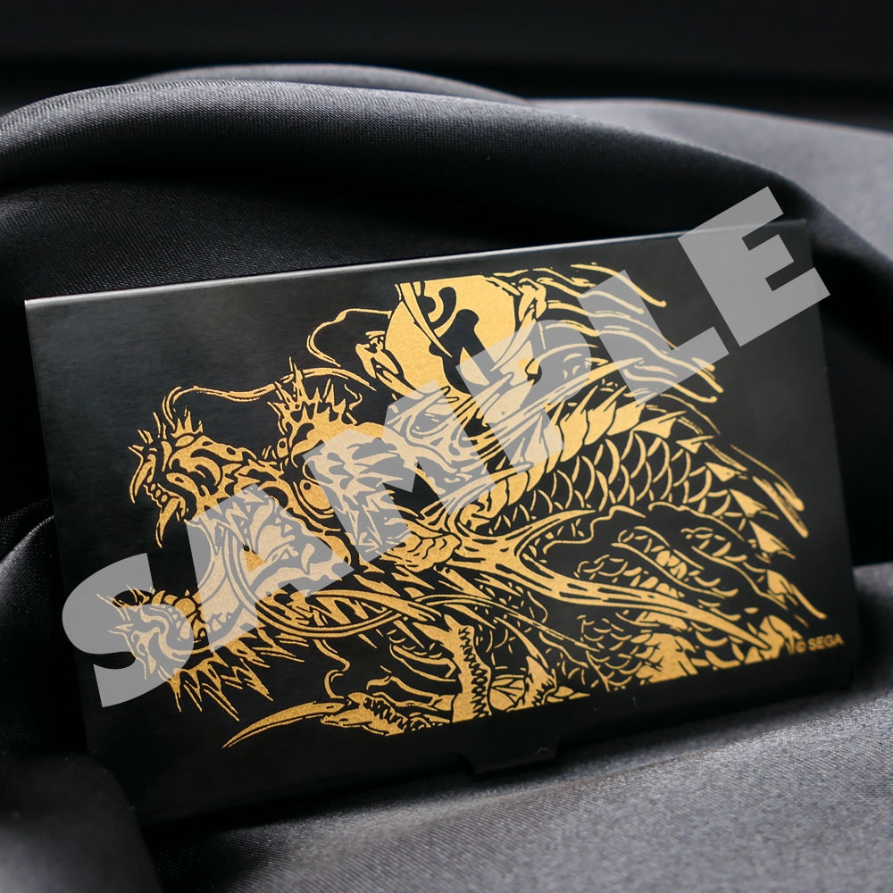 Kiryu Kazuma dragon metal business card case - view 1