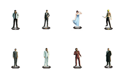 Yakuza Kiwami 2 acrylic stand set of eight characters