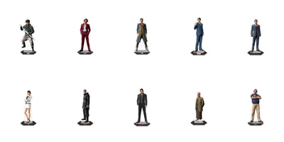 Yakuza Like a Dragon acrylic stands complete set of ten characters