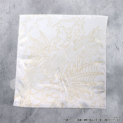 Yakuza Mangart Beams handkerchief - white dragon design