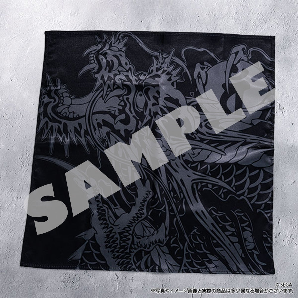 Yakuza Mangart Beams handkerchief - black dragon design