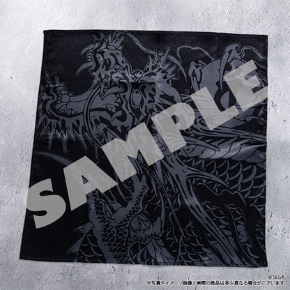 Yakuza Mangart Beams handkerchief - black dragon design