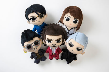 Official plush collection group photo; available models are listed in the product options