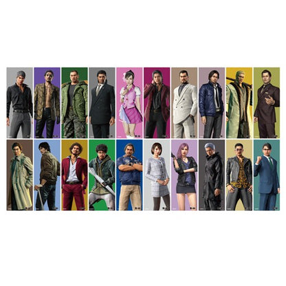 Yakuza Premium Select clear bookmarks - all 20 character designs