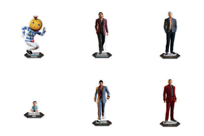 Yakuza 6 character acrylic stands set of six