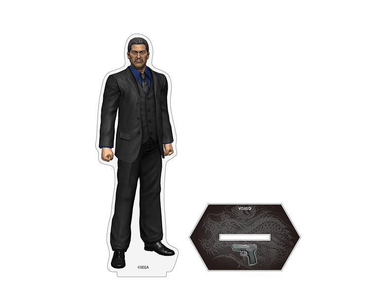 Joji Kazama Yakuza 3 acrylic stand and base parts