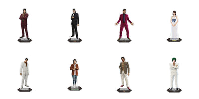 Yakuza 0 character acrylic stands set of eight available models