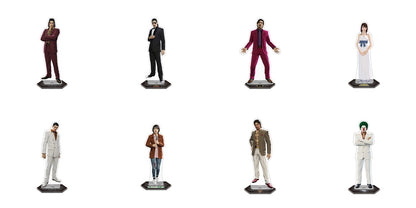 Yakuza 0 character acrylic stands set of eight available models