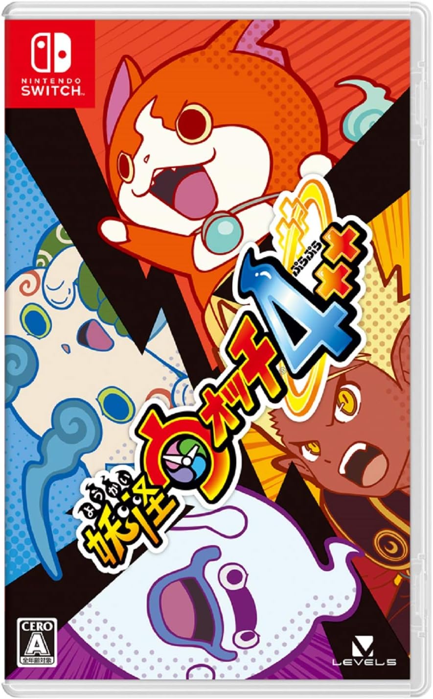 Yo-kai Watch 4++ - Nintendo Switch Japanese Version - packaging
