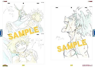 My Hero Academia Animation Art Works Vol.1 #01~#13 - TV 1st Season - Genga.Illustration
