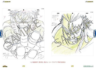 My Hero Academia Animation Art Works Vol.3 #26~#38 - TV 2nd Season Original Art Collection Genga Illustration Collection