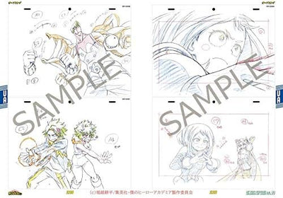 My Hero Academia Animation Art Works Vol.3 #26~#38 - TV 2nd Season Original Art Collection Genga Illustration Collection