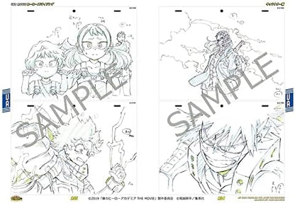 MY HERO ACADEMIA THE MOVIE HEROES: RISING ANIMATION ART WORKS ACTION & CHARACTER Set of 2