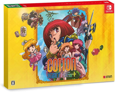 Cotton 16BIT Special Pack [INCLUDED] Soundtrack (2 CDS) & Handkerchief & Postcard - Switch